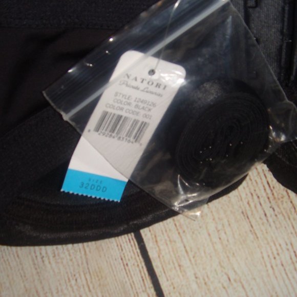 Natori Black Convertible Strapless Bra 32DDD - Picture 4 of 4